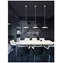 Thumbnail3 of Edge 16" Wide Round White LED Pendant more views