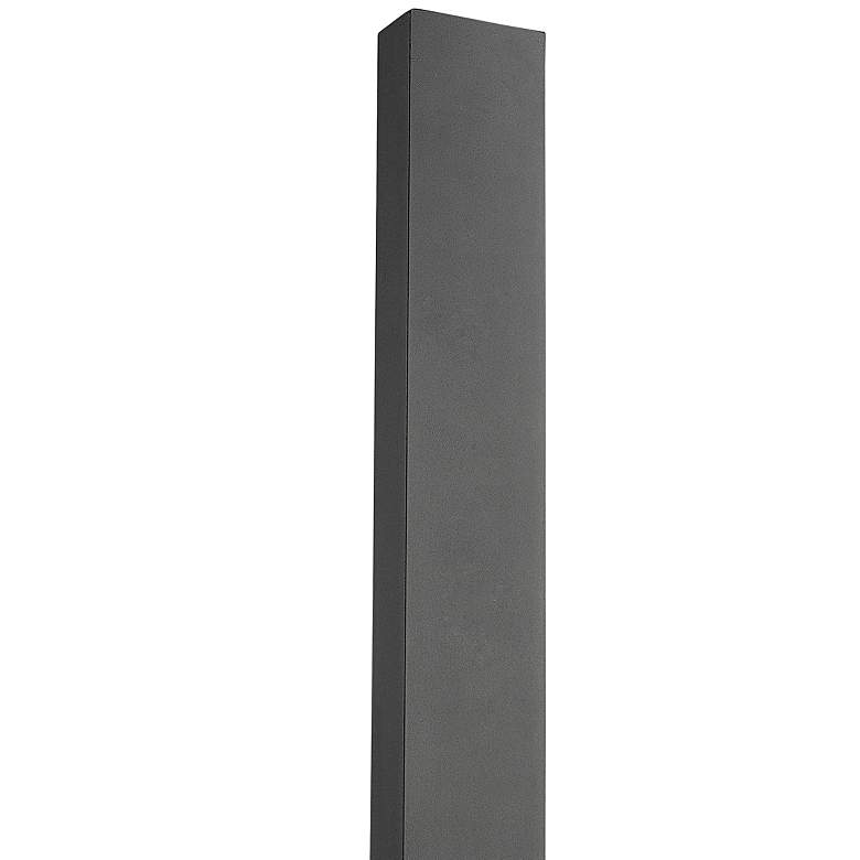 Image 3 Edge 18 1/2 inch High Black LED Outdoor Wall Light more views