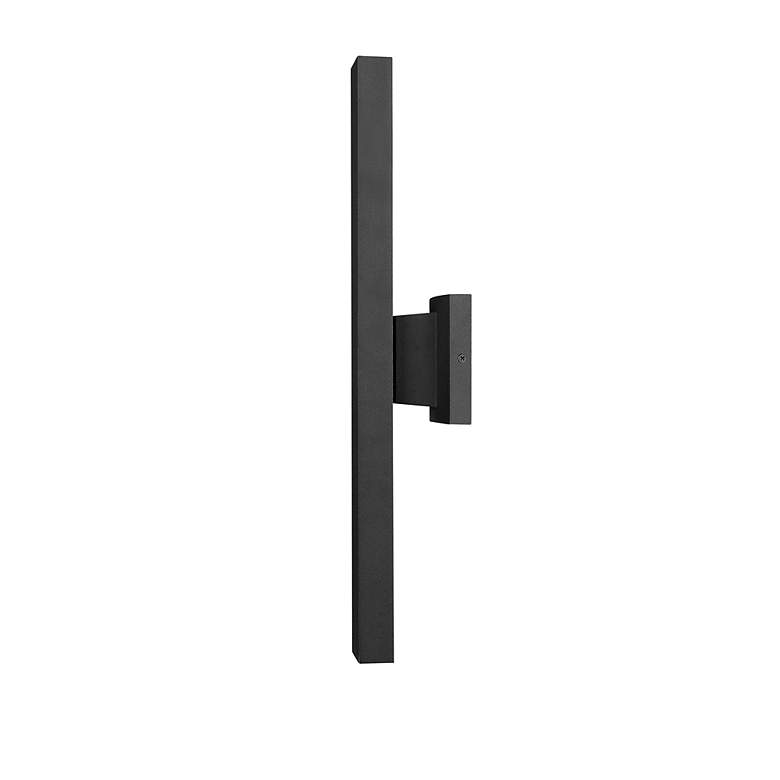 Image 7 Edge 20 1/2" High Black LED ADA Outdoor Wall Light more views