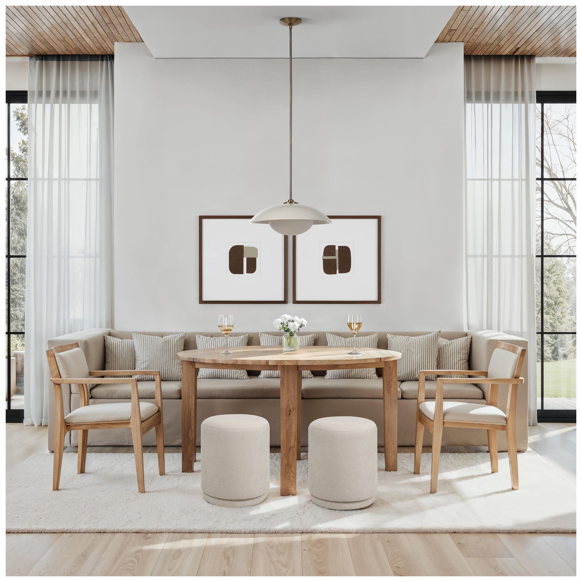 Image 4 Edge 24.0" Wide Wall Decor, Printed Artwork (2 Piece Set) more views