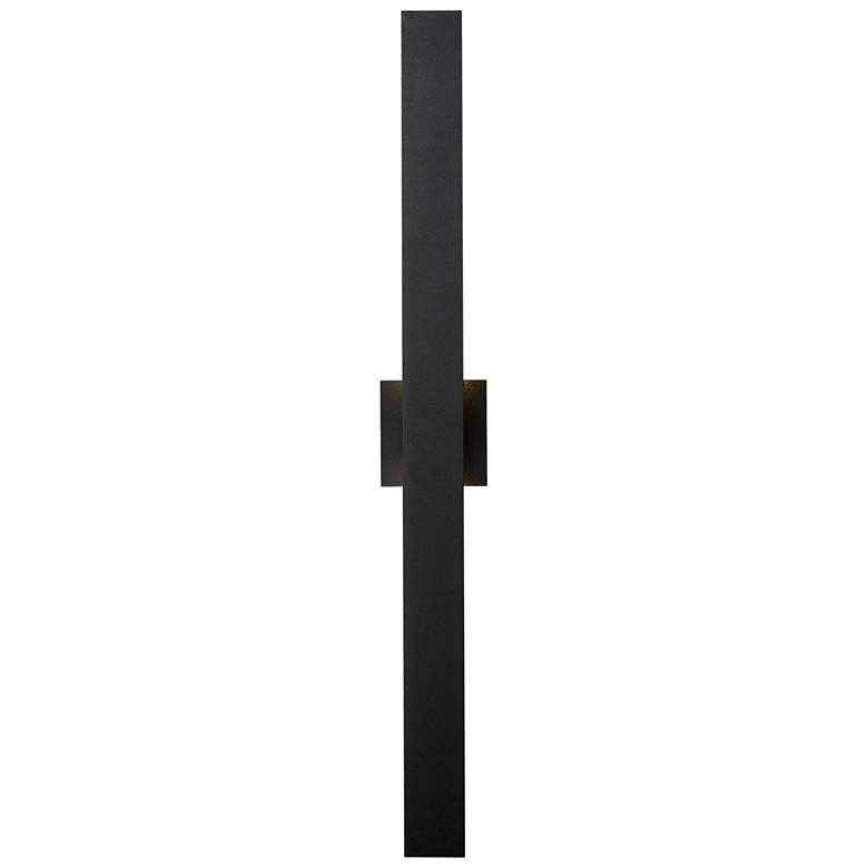 Image 4 Edge 33 1/4 inch High Black Metal LED Outdoor Wall Light more views