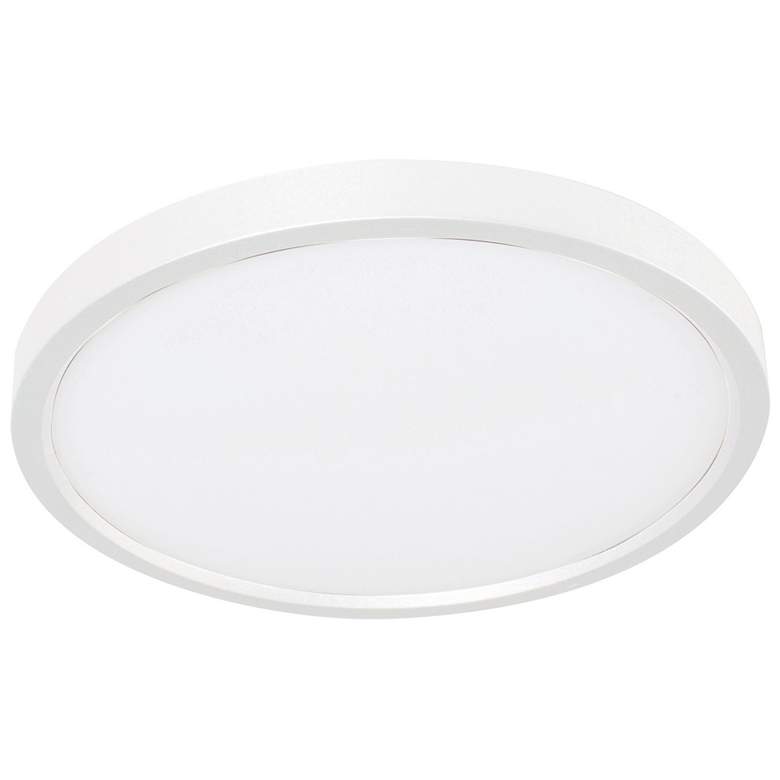 Image 1 Edge 6" Wide White Round 5 CCT LED Flush Mount