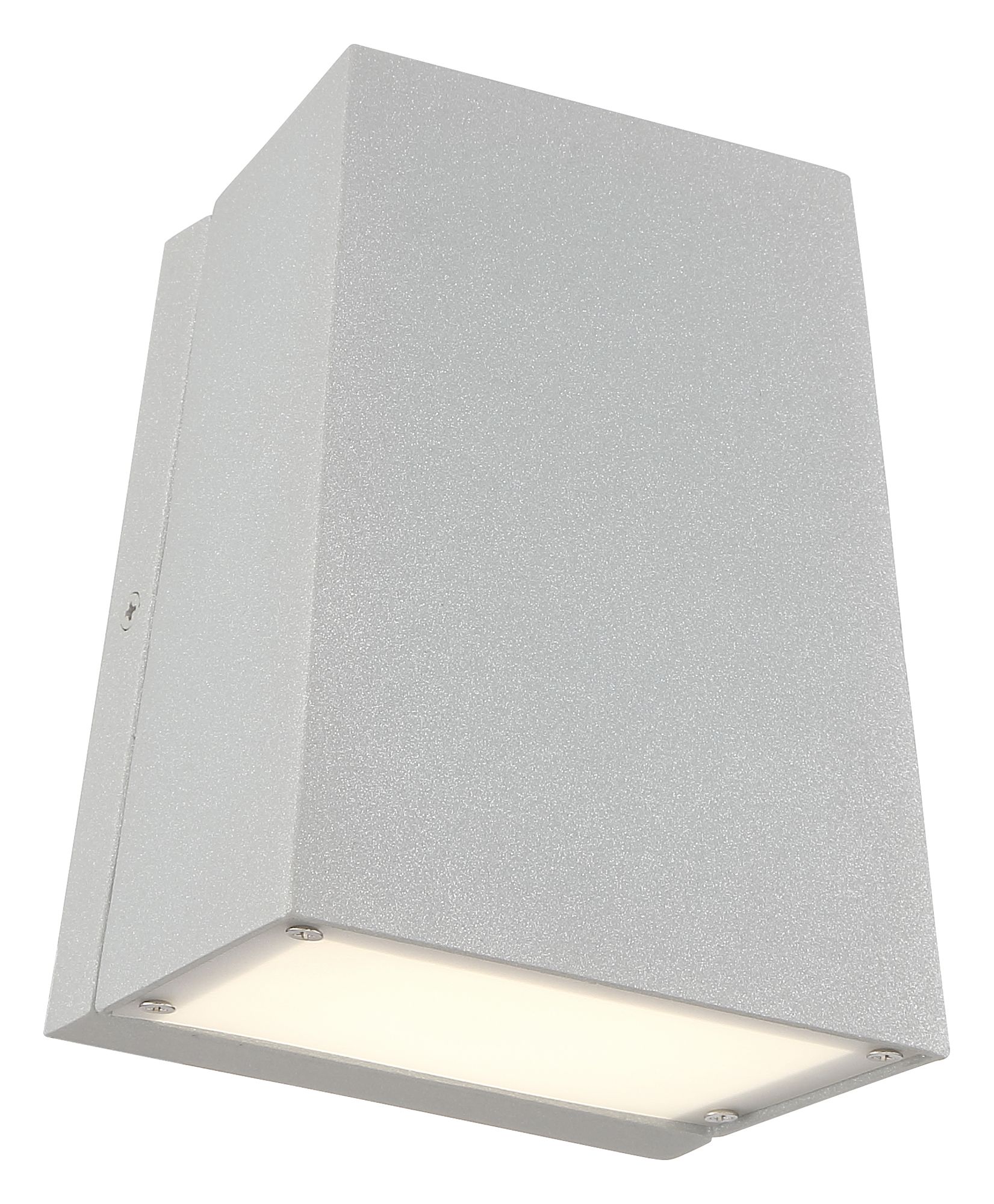 Image 5 Edge 7 1/4" High Satin Metal LED Outdoor Wall Light more views
