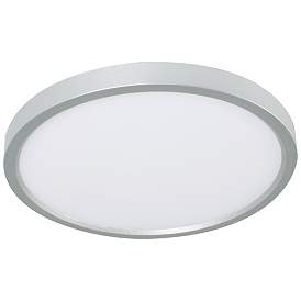 Image1 of Edge 8" Round LED Flush Mount - Satin Nickel