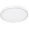 Edge 8" Wide White Round 5 CCT LED Flush Mount