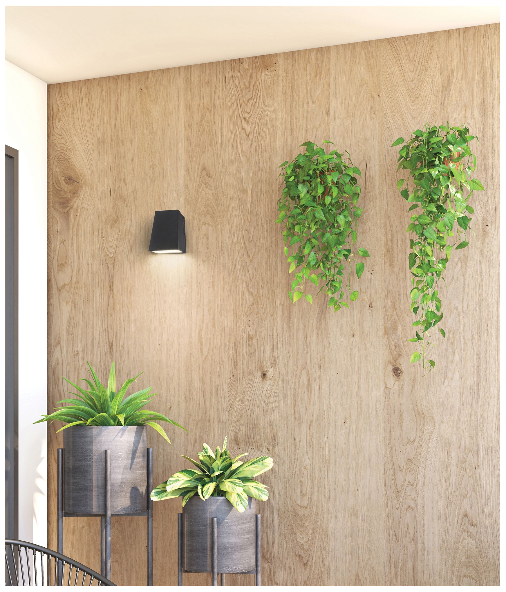 Thumbnail4 of Edge EM 7" High Black LED Wall Sconce more views