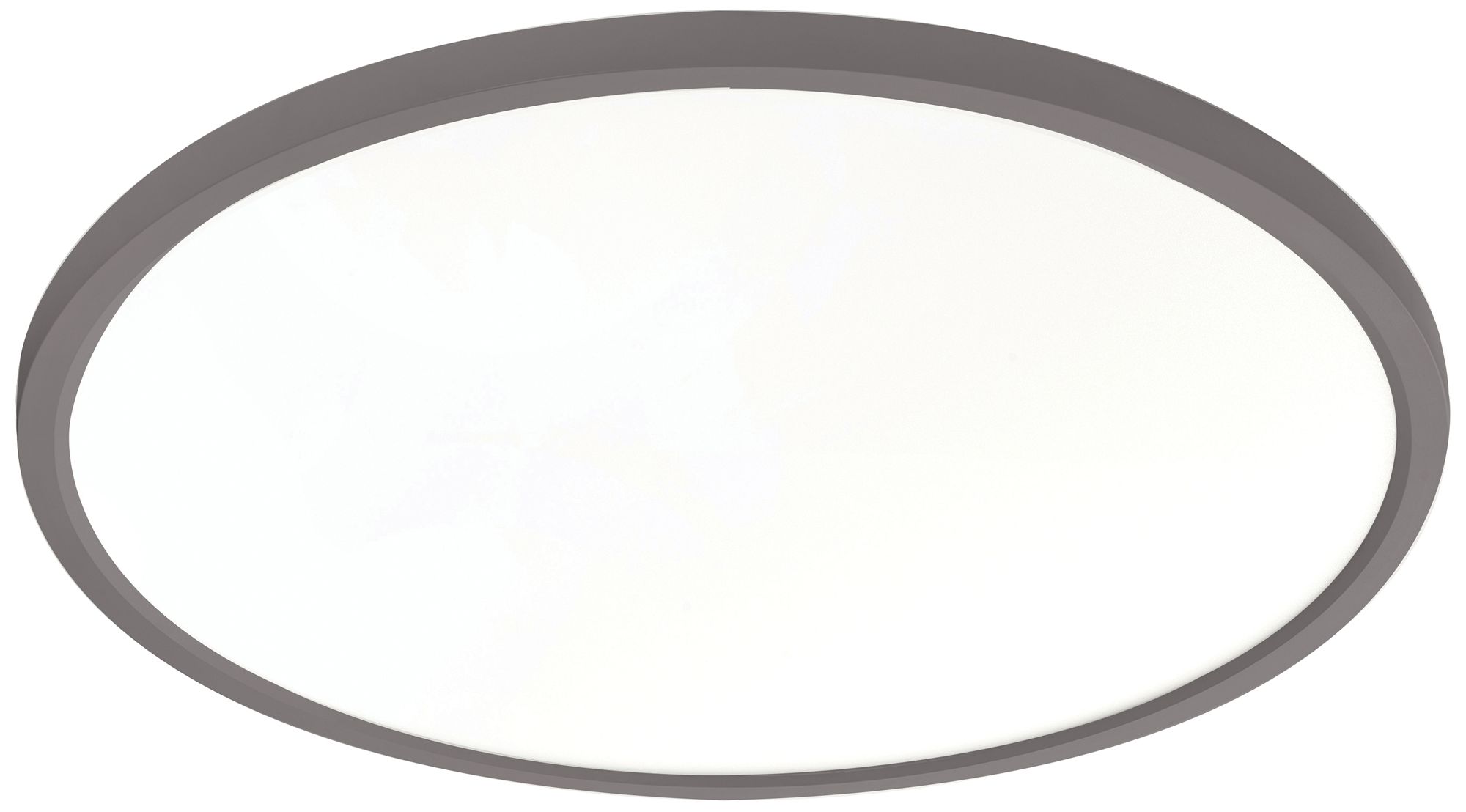 Edge Round 20" Wide Black LED Flush Mount