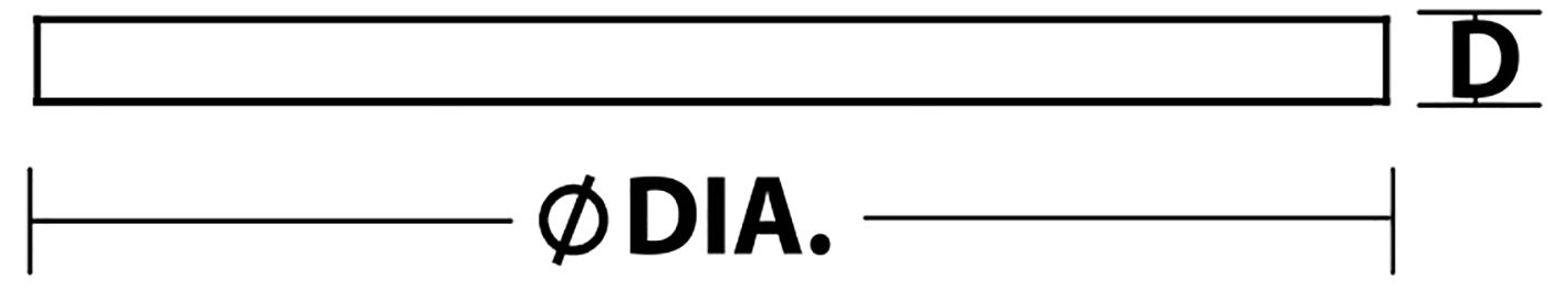 Image 3 Edge Round 24" Wide Black LED Flush Mount 0-10V or 120V more views