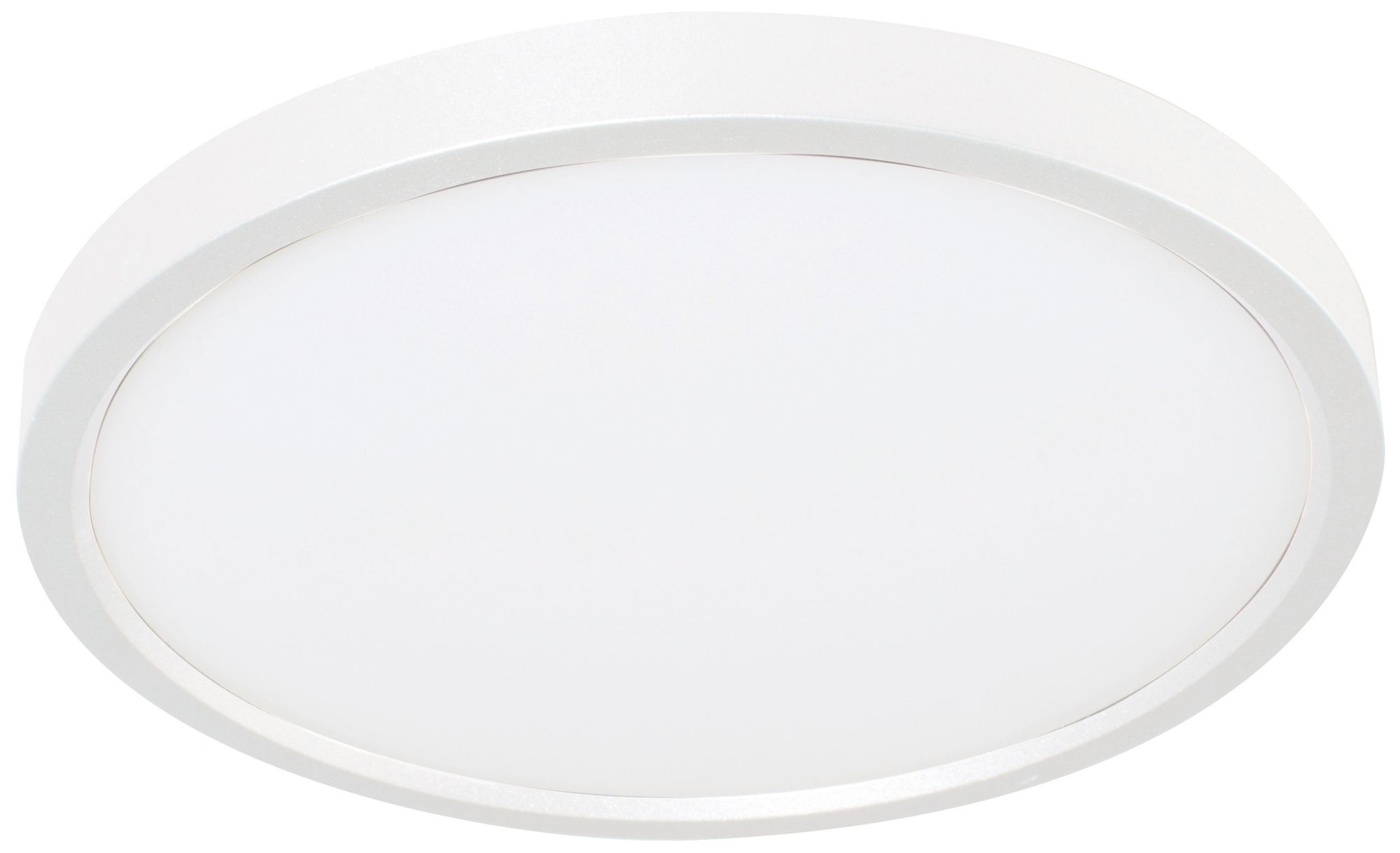 Edge Round 24" Wide Black LED Flush Mount 1-10V Dimmer Compatible