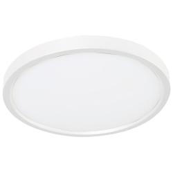 Edge Round 5 1/4" Wide White LED Ceiling Light