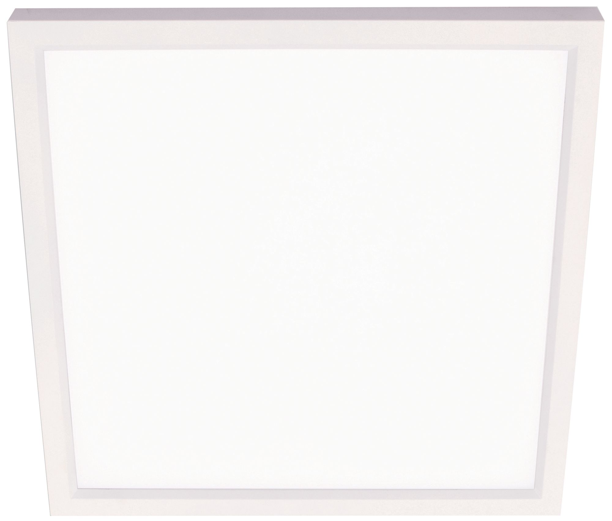 Edge Square 9" Wide White LED Flush Moun