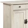 3_Edge Water 28 1/4" Wide Chalked Chestnut Utility Stand more views