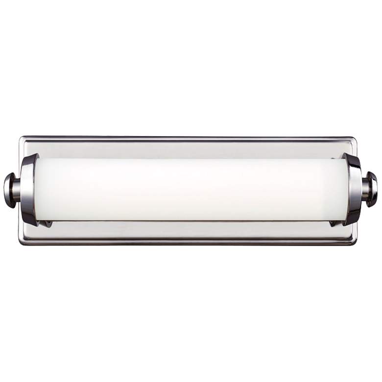 Image 1 Edgebrook 15 inch Wide Polished Nickel LED Wall Sconce