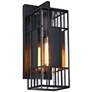2_Edgehill 6.5 in. 1-Light Black Outdoor Wall Sconce Light for Porches