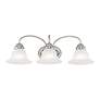 4_Edgemont 23 1/2" Wide Polished Chrome 3-Light Bath Light more views