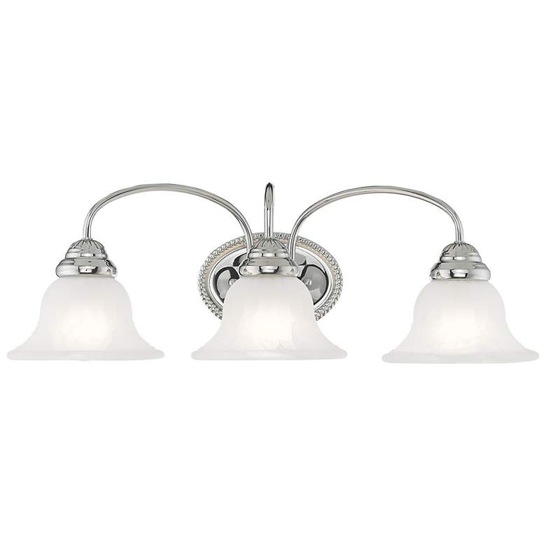 Image 5 Edgemont 23 1/2" Wide Polished Chrome 3-Light Bath Light more views