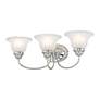6_Edgemont 23 1/2" Wide Polished Chrome 3-Light Bath Light more views