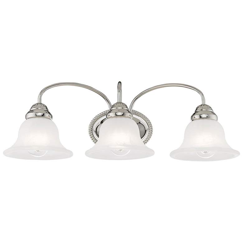 Image 7 Edgemont 23 1/2" Wide Polished Chrome 3-Light Bath Light more views