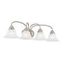 6_Edgemont 4-Light Brushed Nickel Bell Vanity Light more views