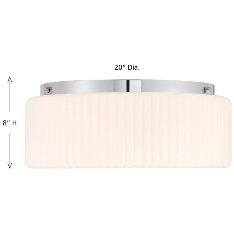 Image 6 Edgemont 4-Light Ceiling Light in Chrome more views