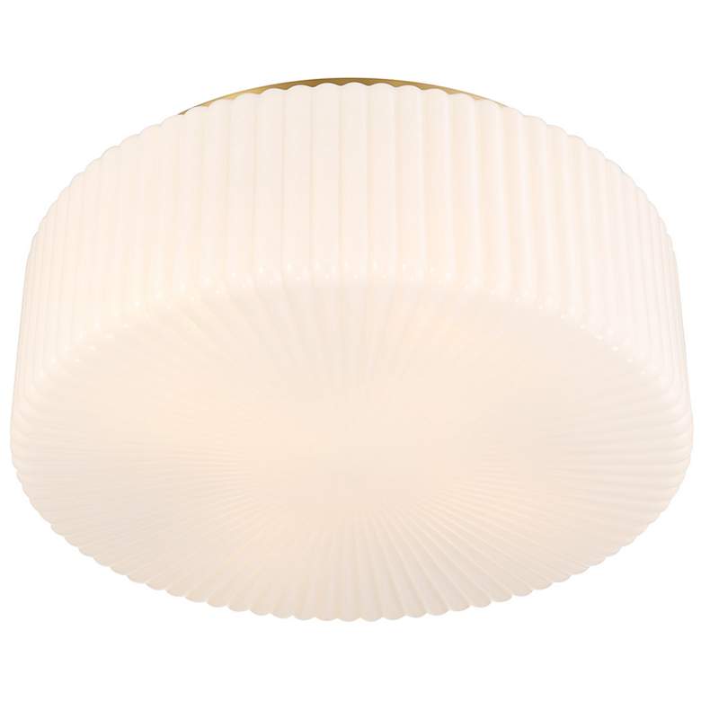Image 4 Edgemont 4-Light Ceiling Light in Warm Brass more views