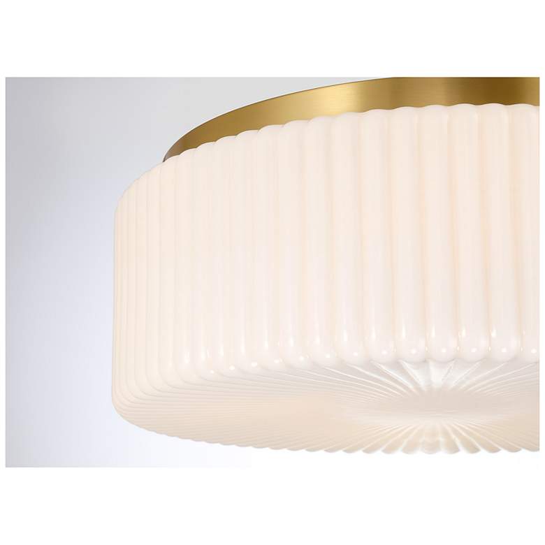 Image 5 Edgemont 4-Light Ceiling Light in Warm Brass more views