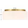 6_Edgemont 4-Light Ceiling Light in Warm Brass more views
