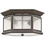 1_Edgewater 13" Wide Oil-Rubbed Bronze Outdoor Ceiling Light