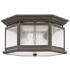 Edgewater 13" Wide Oil-Rubbed Bronze Outdoor Ceiling Light