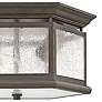 3_Edgewater 13" Wide Oil-Rubbed Bronze Outdoor Ceiling Light more views