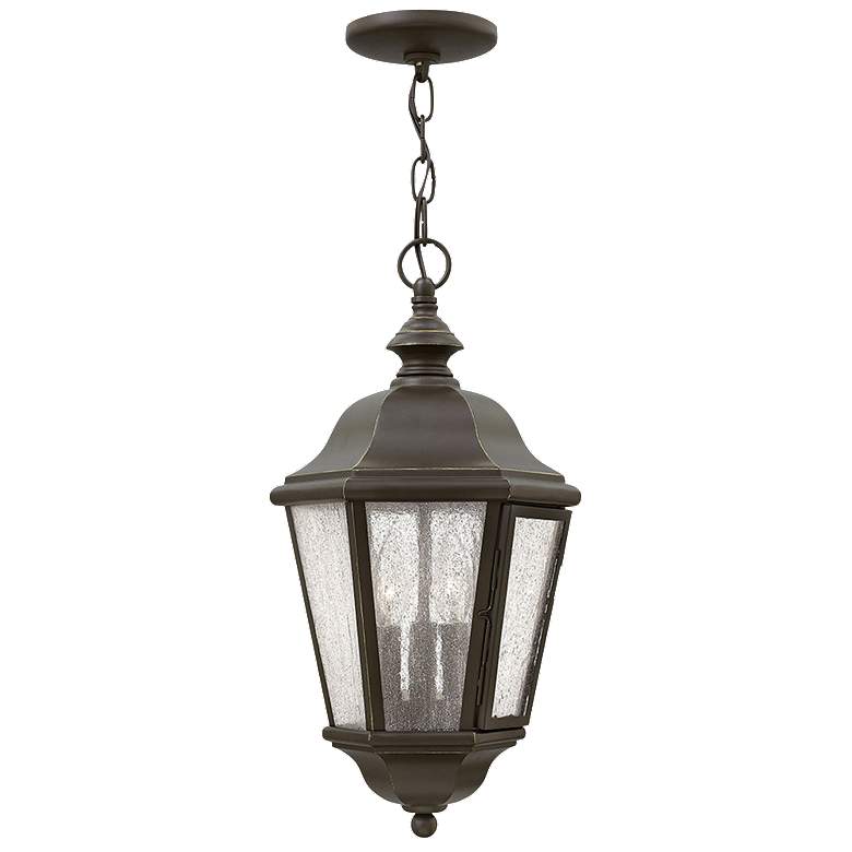 Image 1 Edgewater 19 1/2 inchH Oil Rubbed Bronze Outdoor Hanging Light