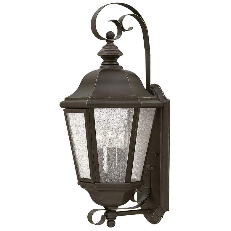 Image 1 Edgewater 21 inch High Oil Rubbed Bronze Outdoor Wall Light