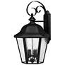 1_Edgewater 25 1/2" High Black Outdoor Wall Light