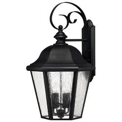 Edgewater 25 1/2" High Black Outdoor Wall Light