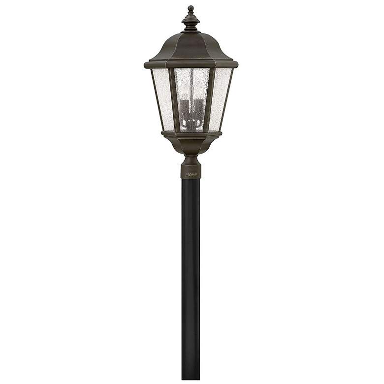 Image 1 Edgewater 27 3/4 inch High Bronze Outdoor Post/Pier Mount Light