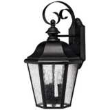 Edgewater Collection Black 17 1/2&quot; High Outdoor Wall Light