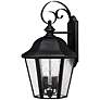 Edgewater Collection Black 25 1/2" High Outdoor Wall Light