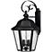 Edgewater Collection Black 25 1/2" High Outdoor Wall Light