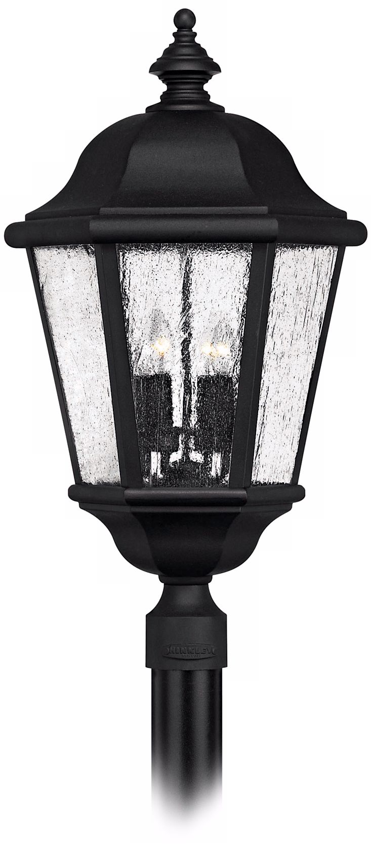 Edgewater Collection Black 27" High Outdoor Post Light 99084 Lamps