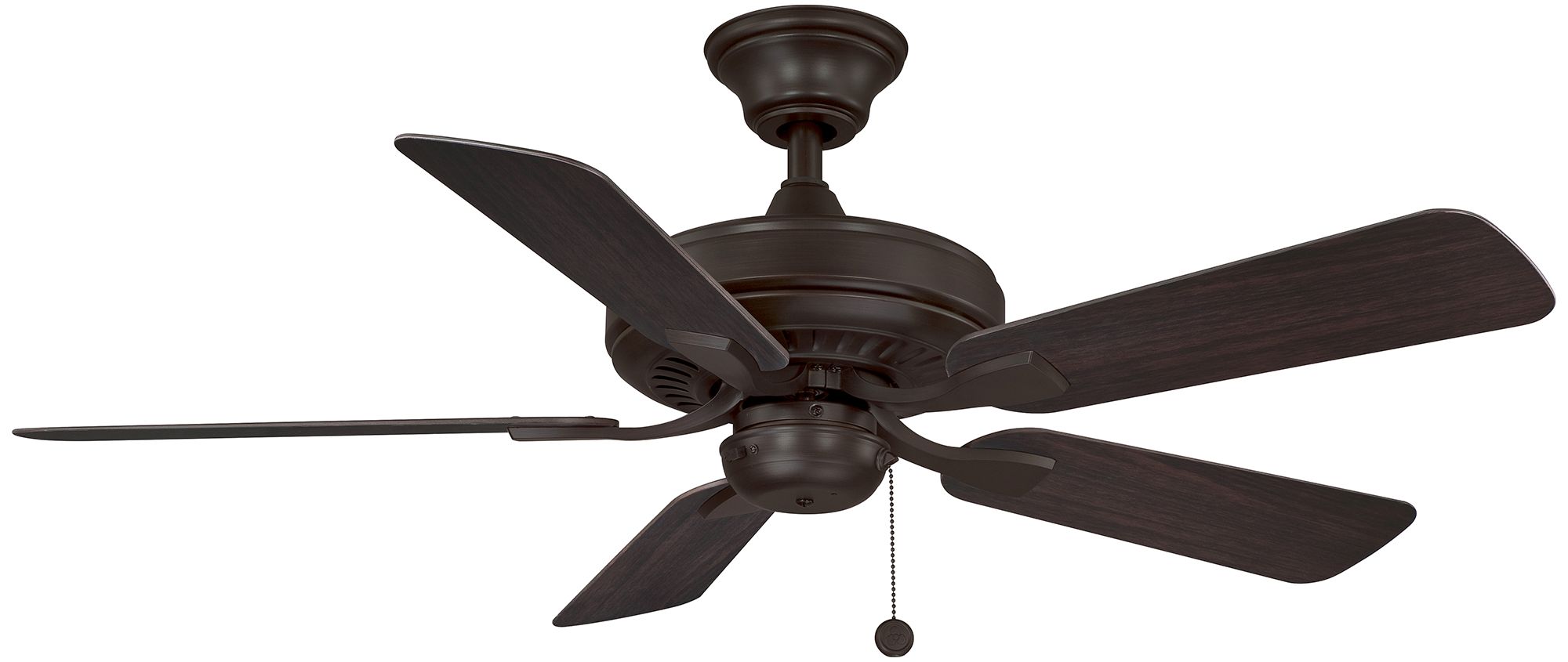Edgewood 44 in In/Out Fan - Dark Bronze w/ Dark Walnut blades