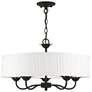 3_Edinburgh 23" Wide Black 5-Light Drum Pendant