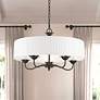 2_Edinburgh 23" Wide English Bronze 5-Light Chandelier