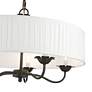 7_Edinburgh 23" Wide English Bronze 5-Light Chandelier more views