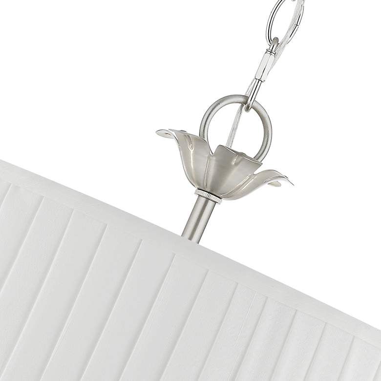 Image 6 Edinburgh 5 Light Brushed Nickel Pendant more views