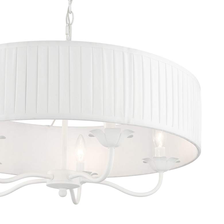 Image 7 Edinburgh 5 Light White Pendant more views