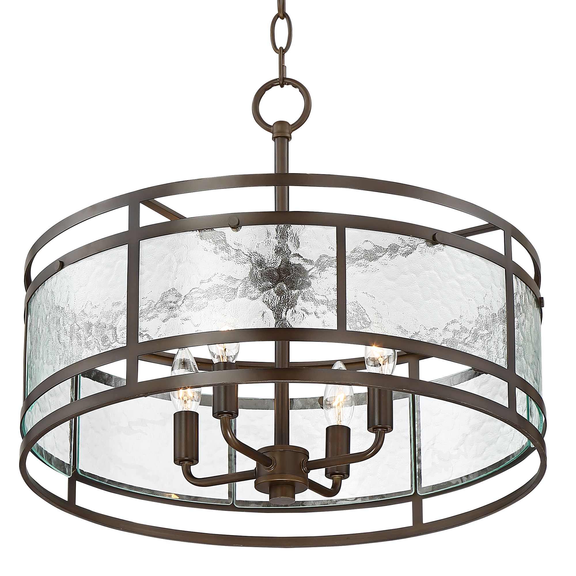 oil rubbed bronze round chandelier