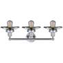 2_Edison 26" Wide Polished Chrome 3-Light Vanity Bath Light more views