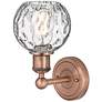 3_Edison Athens 10.5"High Antique Copper Sconce With Clear Water Glass S more views