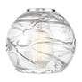 5_Edison Athens Deco Swirl 6" Oil Rubbed Bronze Sconce w/ Deco Swirl Sha more views