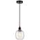 Edison Belfast 6" Oil Rubbed Bronze Corded Mini Pendant w/ Deco Swirl